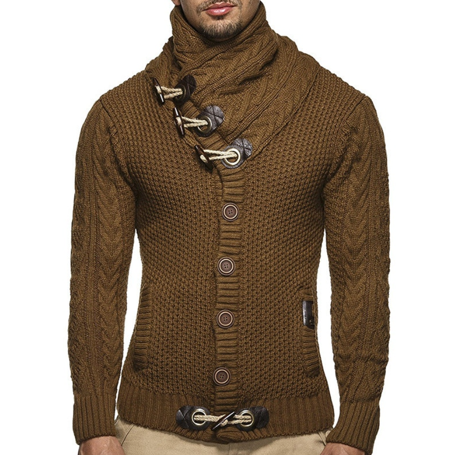Gilet à col roulé pour homme | Un gilet élégant et décontracté pour homme