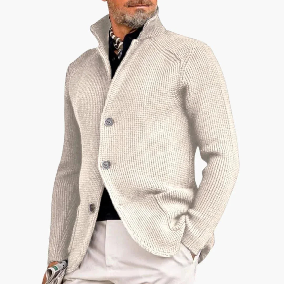 Gilet cardigan pour homme style élégant et confortable