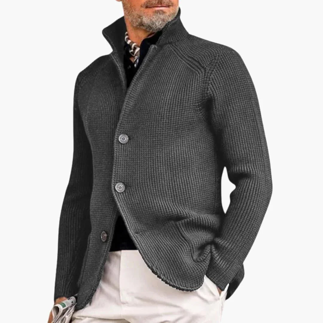 Gilet cardigan pour homme style élégant et confortable