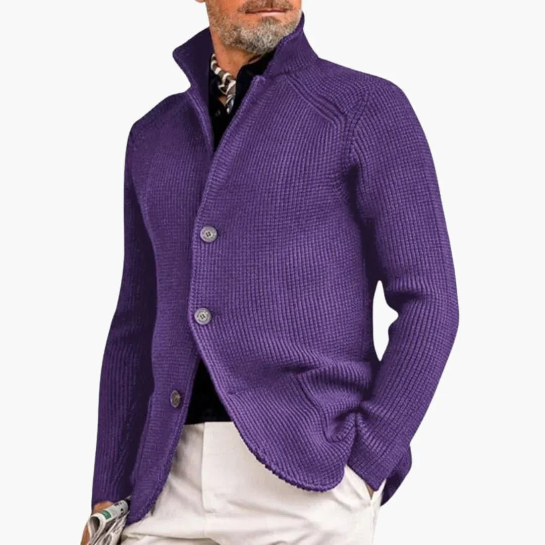 Gilet cardigan pour homme style élégant et confortable