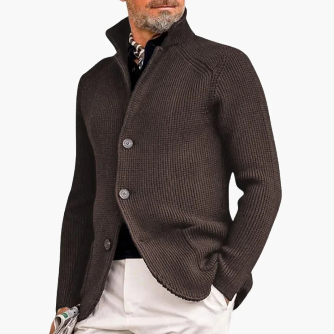 Gilet cardigan pour homme style élégant et confortable