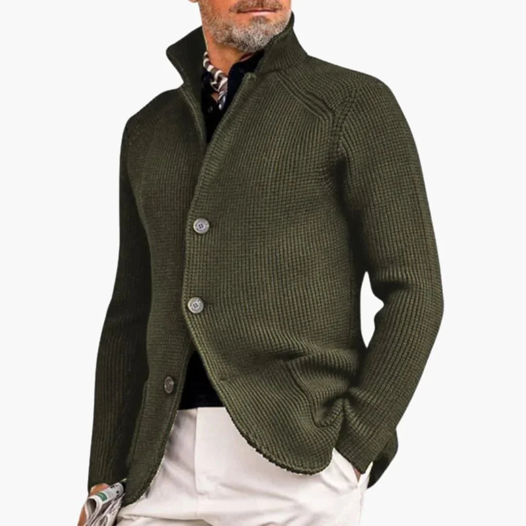 Gilet cardigan pour homme style élégant et confortable