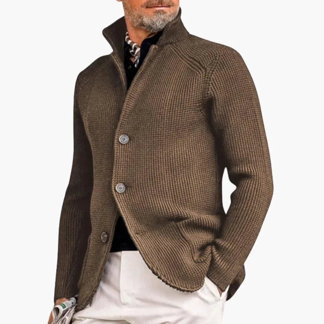 Gilet cardigan pour homme style élégant et confortable