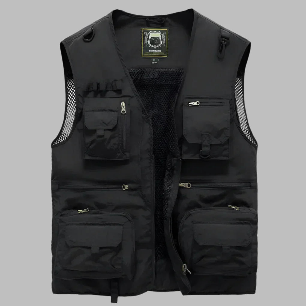 Gilet d'été à plusieurs poches