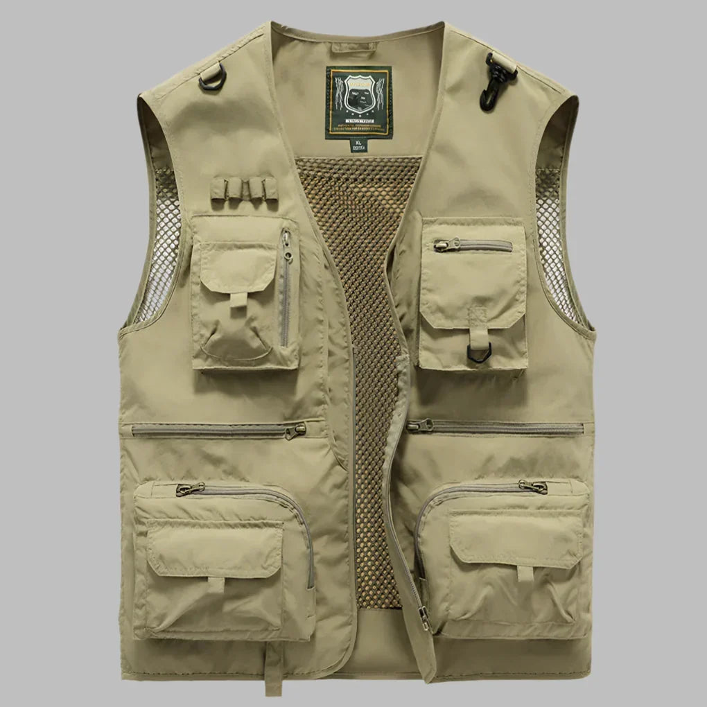 Gilet d'été à plusieurs poches