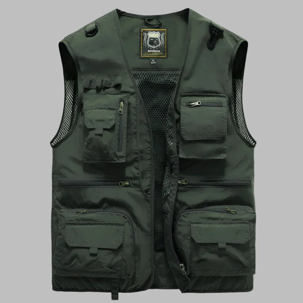 Gilet d'été à plusieurs poches