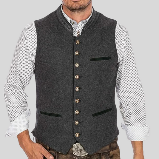 Gilet homme style trachten