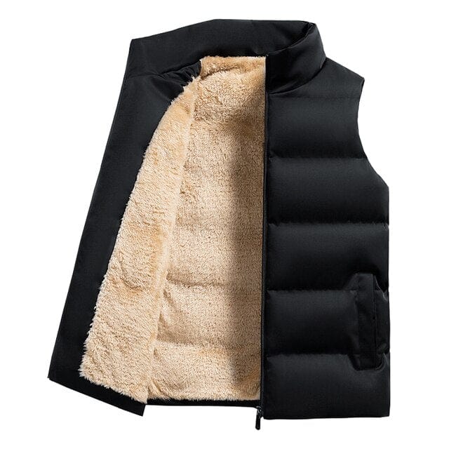 Gilet matelassé sans manches pour homme