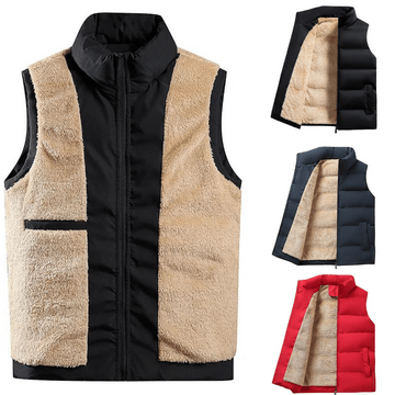 Gilet matelassé sans manches pour homme