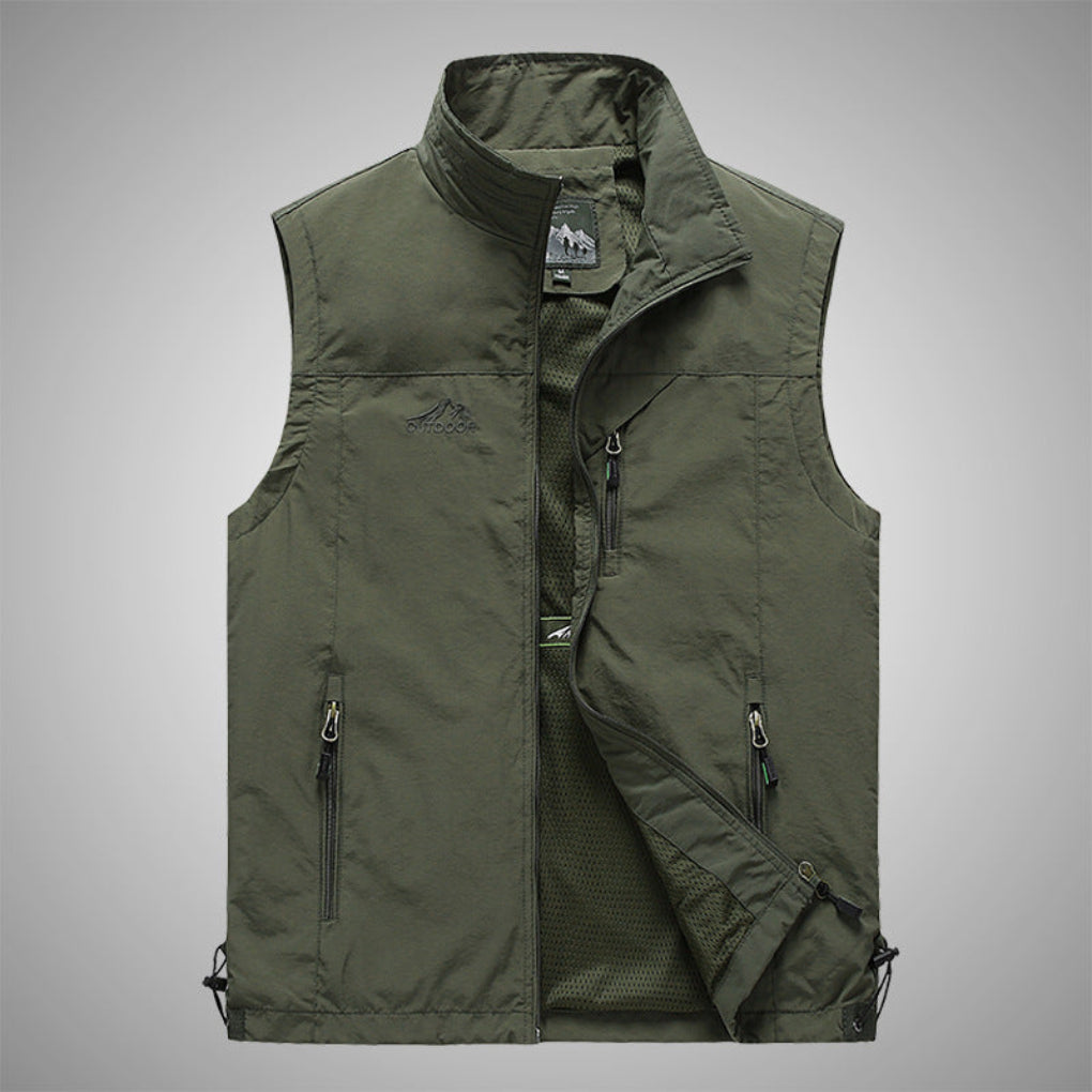 Gilet outdoor confortable pour homme