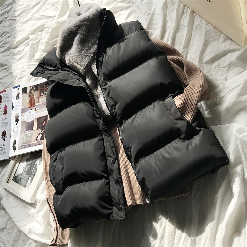 Gilet sans manches chaud et élégant – idéal pour le printemps