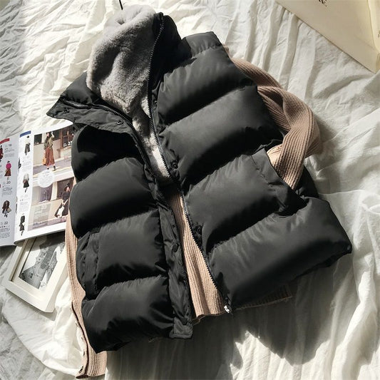 Gilet sans manches chaud et élégant – idéal pour le printemps