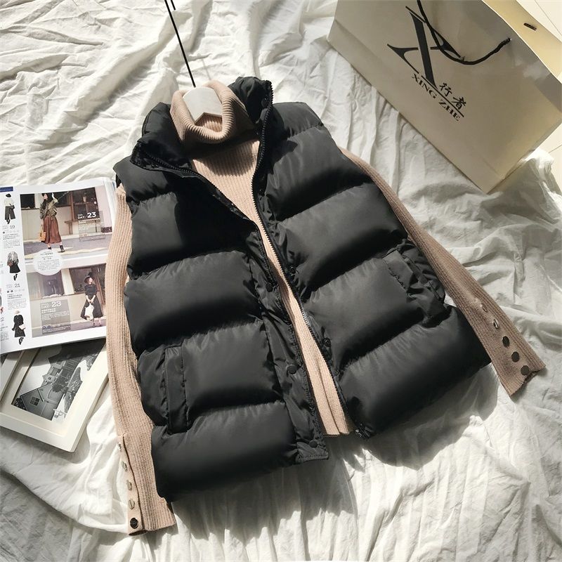 Gilet sans manches chaud et élégant – idéal pour le printemps