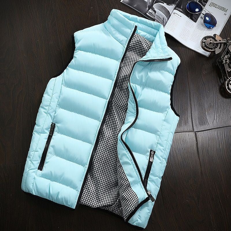 Gilet sans manches chaud et imperméable pour homme – style et fonctionnalité