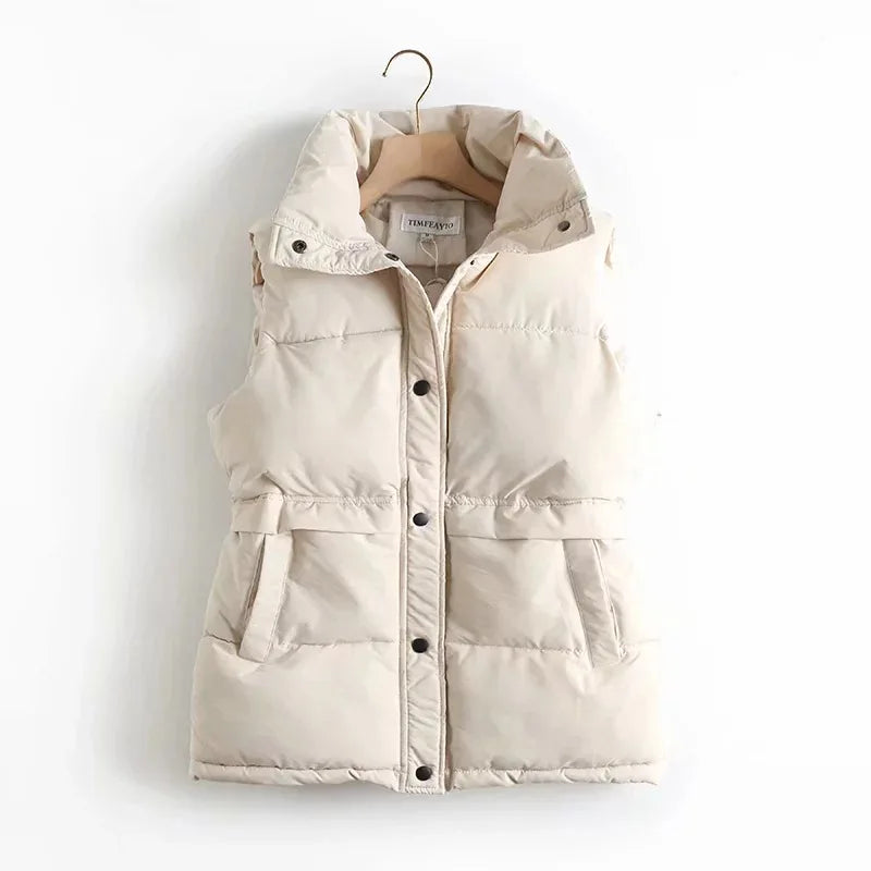 Gilet sans manches femme coupe-vent léger et flexible
