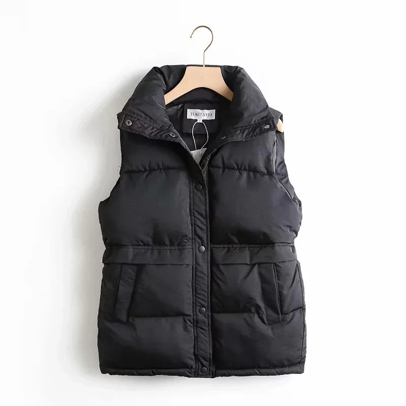 Gilet sans manches femme coupe-vent léger et flexible