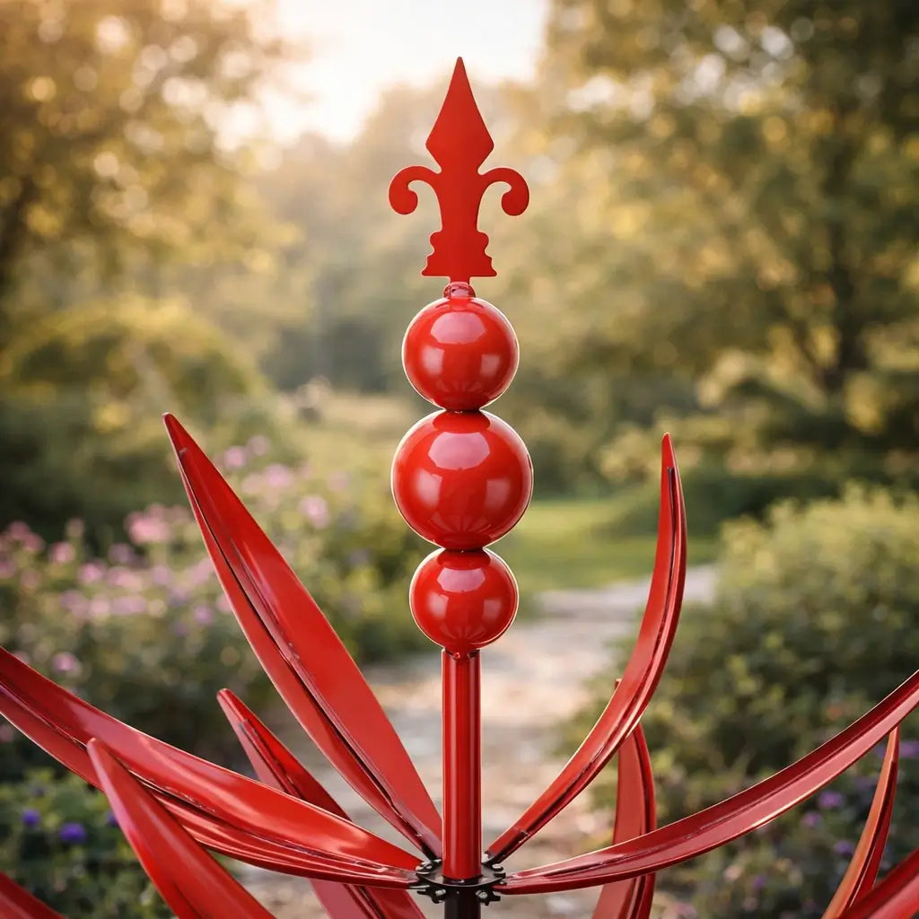 Girouette métallique pour jardin et toiture
