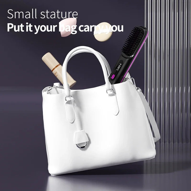 Glissara | Wireless Hair Stylers | USB Charging Function & LCD Screen | Ceramic & Ion Technology