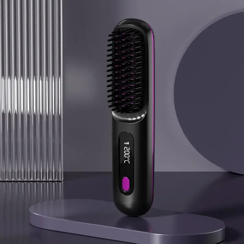 Glissara | Wireless Hair Stylers | USB Charging Function & LCD Screen | Ceramic & Ion Technology