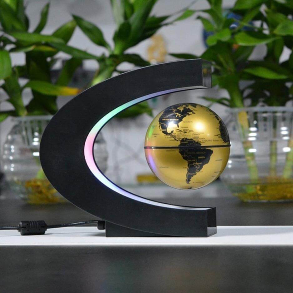 Globe terrestre à lévitation magnétique