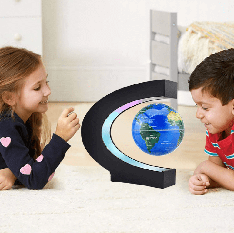 Globe terrestre à lévitation magnétique