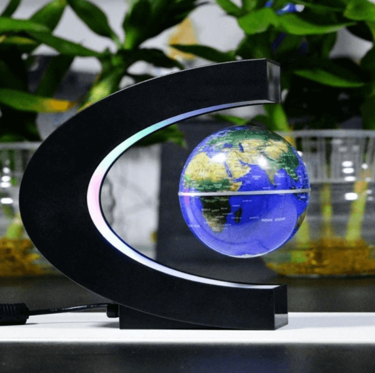 Globe terrestre à lévitation magnétique