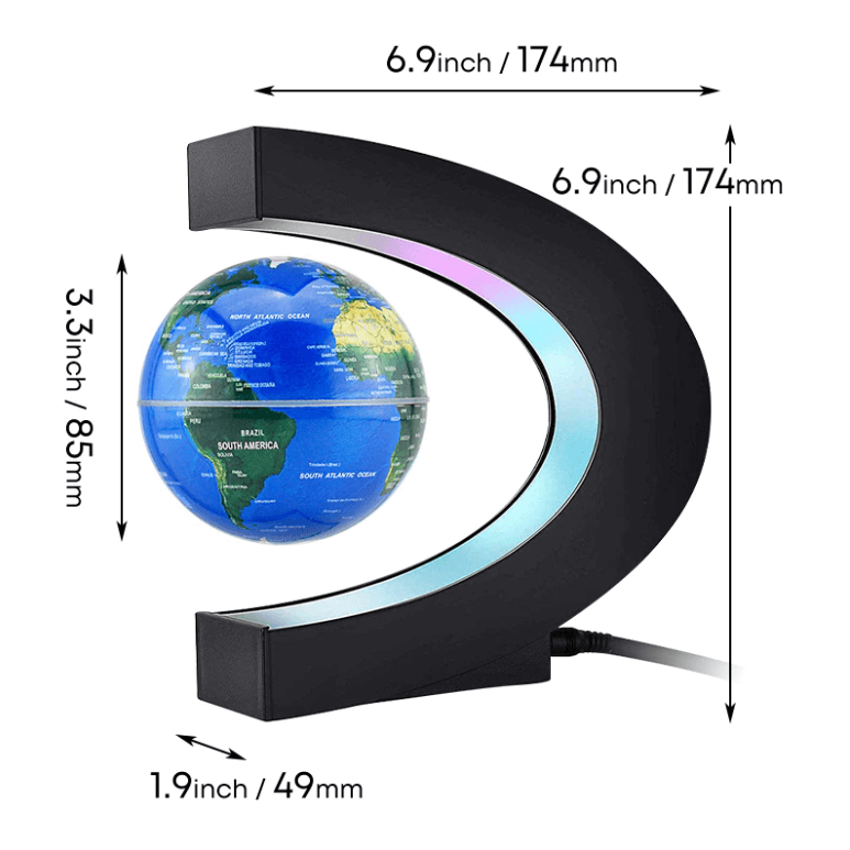 Globe terrestre à lévitation magnétique