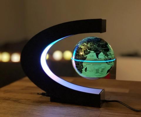 Globe terrestre à lévitation magnétique