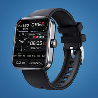 Glucowatch | Montre intelligente non invasive pour glycémie – Surveillance en temps réel, suivi des tendances et alertes personnalisées Olvoria