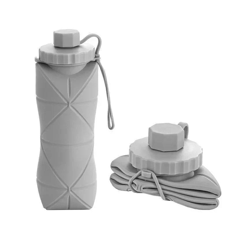 Gourde pliable en silicone 600 ml