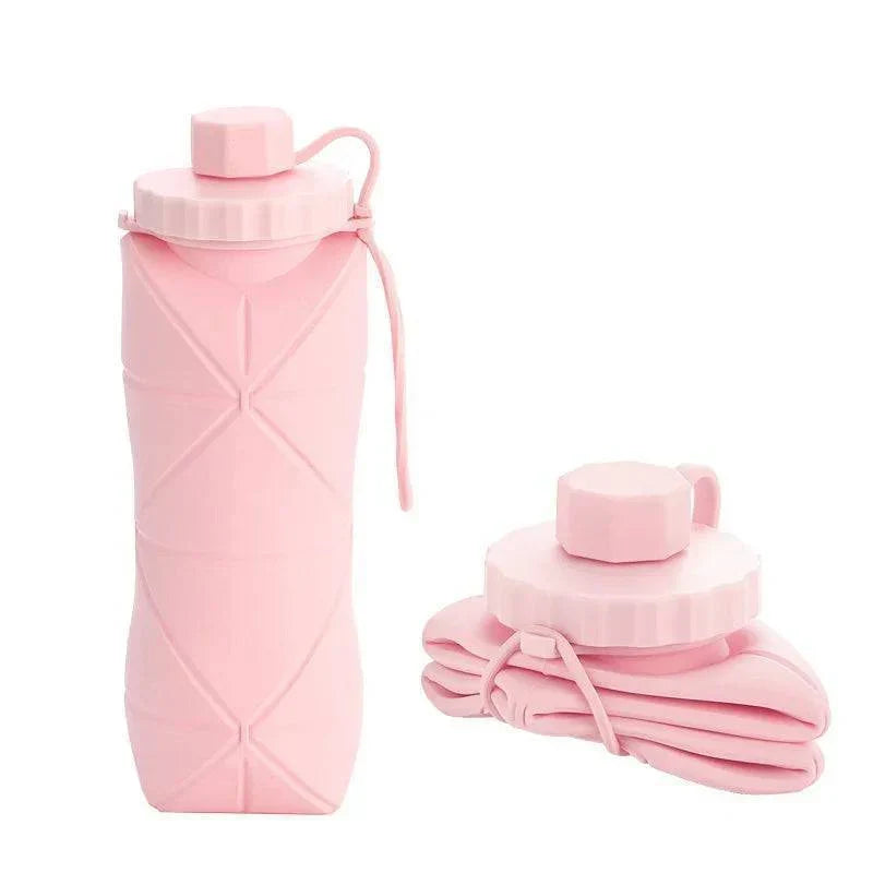 Gourde pliable en silicone 600 ml