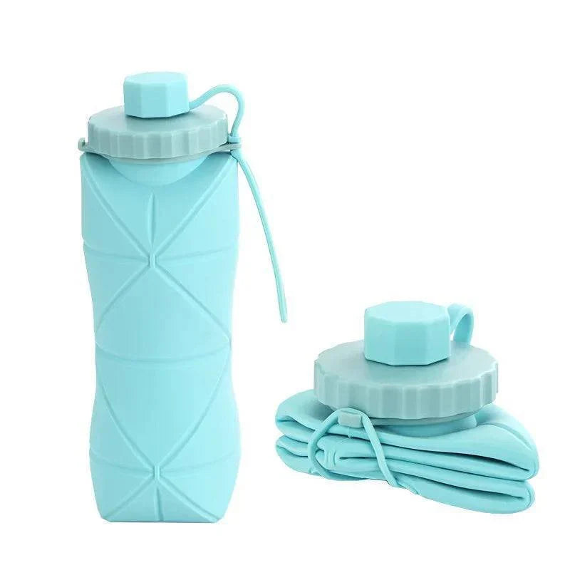Gourde pliable en silicone 600 ml