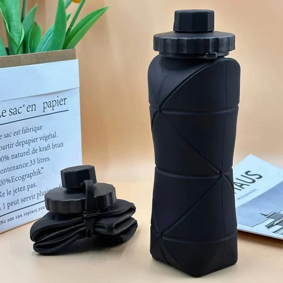 Gourde pliable en silicone 600 ml