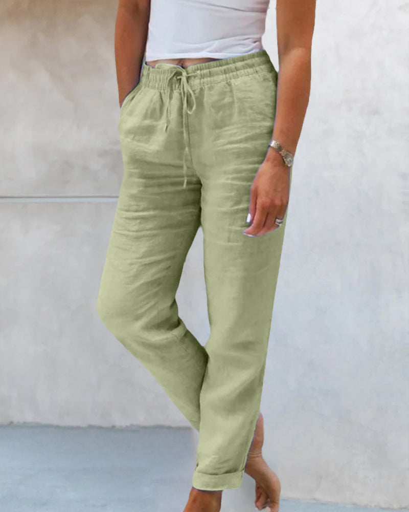 Grace | Linen Trousers