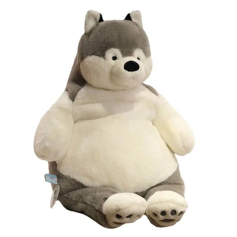 Grand animal en peluche lesté pour la détente