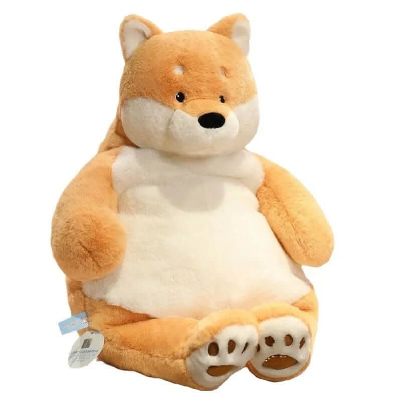 Grand animal en peluche lesté pour la détente