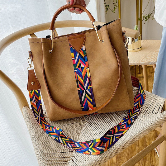 Grand sac à main en cuir PU pour le quotidien