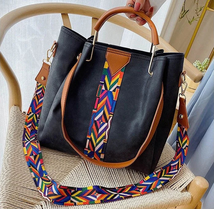 Grand sac à main en cuir PU pour le quotidien