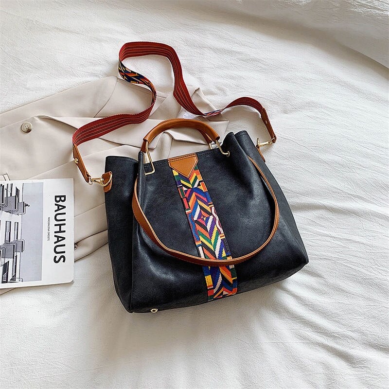 Grand sac à main en cuir PU pour le quotidien