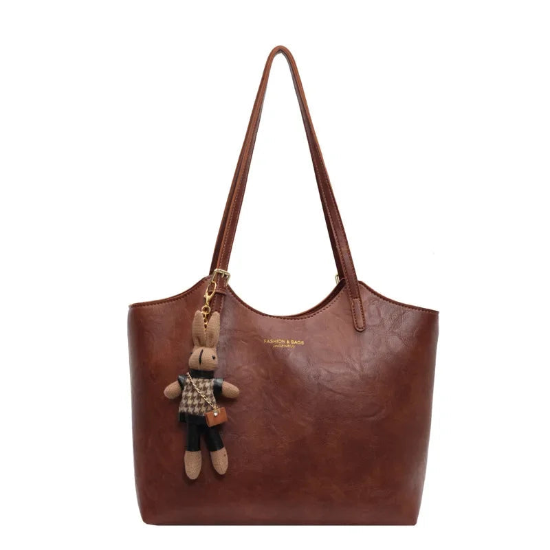 Grand sac porté épaule pour femme à deux anses