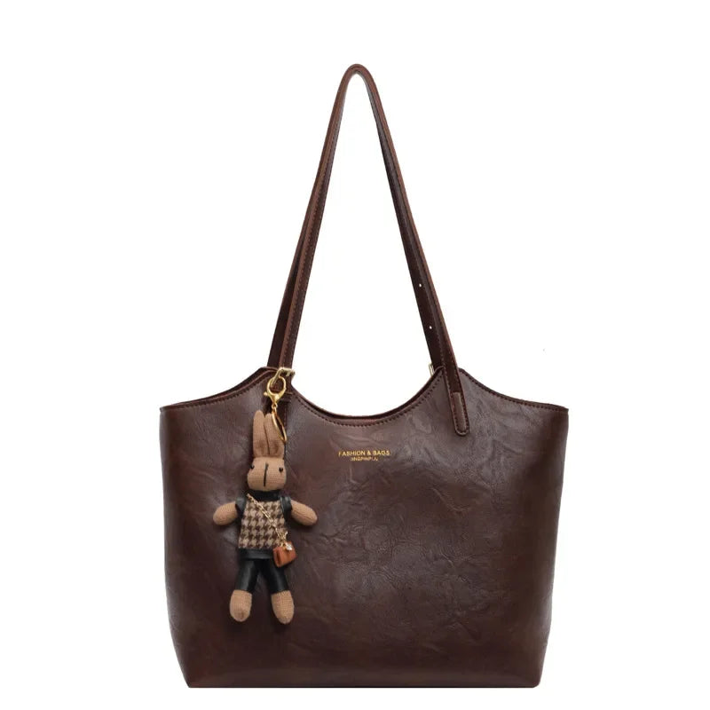 Grand sac porté épaule pour femme à deux anses