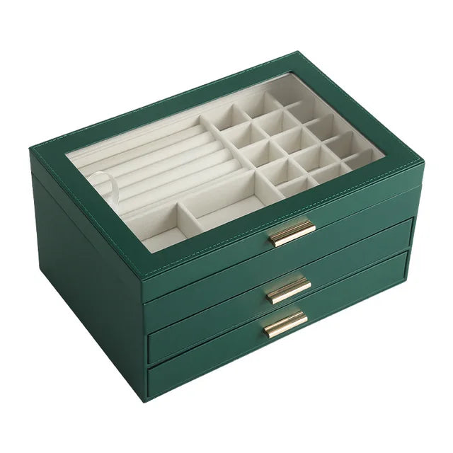 Grande boîte à bijoux de luxe - Organisez vos bijoux