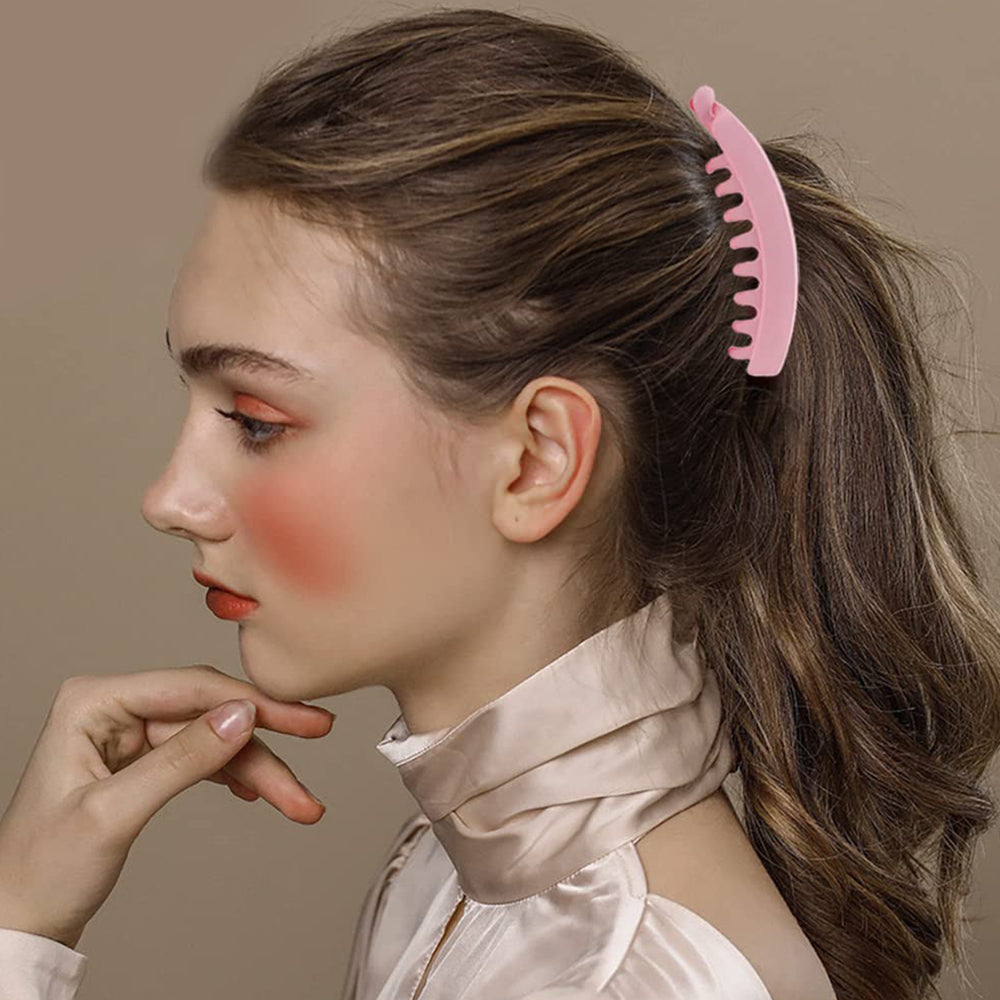 Grandes pinces à cheveux banane antidérapantes