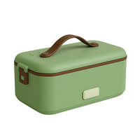 Boîte à déjeuner chauffante verte