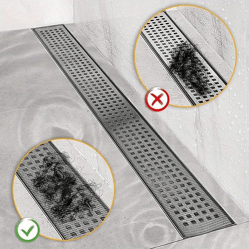 Grille de protection d'évacuation auto-adhésive, 5 m