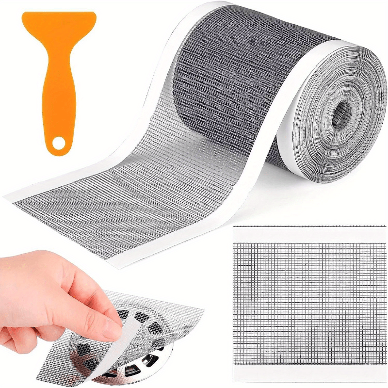 Grille de protection d'évacuation auto-adhésive, 5 m