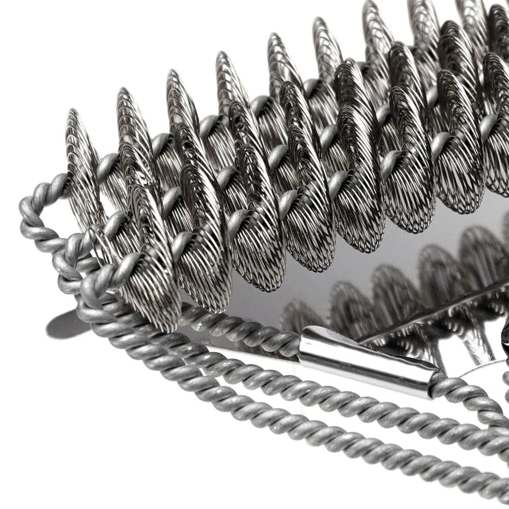 GRILLMASTER – Bristle-Free Stainless Steel BBQ Brush