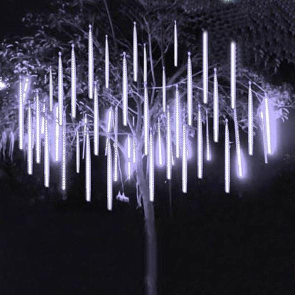 Guirlande lumineuse chute de neige