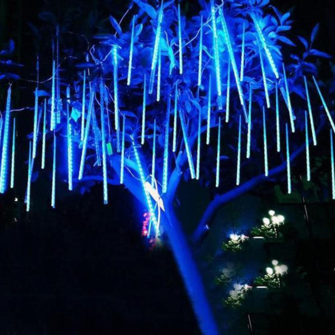 Guirlande lumineuse chute de neige