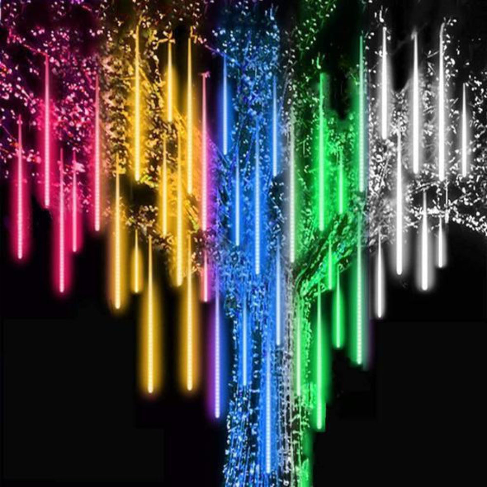 Guirlande lumineuse chute de neige